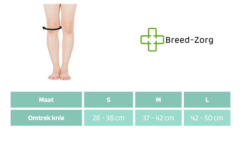 Kniebrace met extra compressie (open patella) - klasse 1+